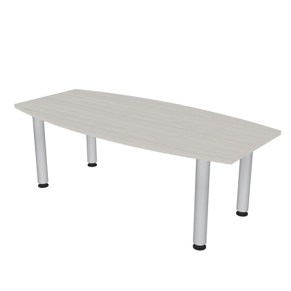 33.5 in W, 59.5 in L, 29 in H, Engineered Wood Top, Sea Salt
